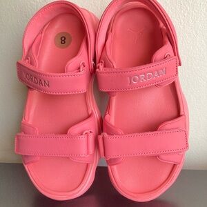 Jordan Coral Velcro Strap Sandals Women’s Size 8